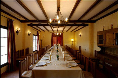 Hotel Rural Llano Pina Loja Restaurant bilde